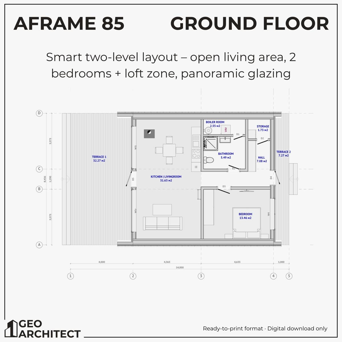 A-Frame 85 drawing sheet 1