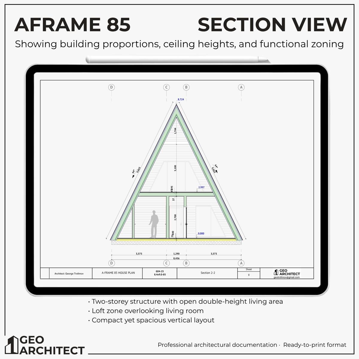 A-Frame 85 drawing sheet 4