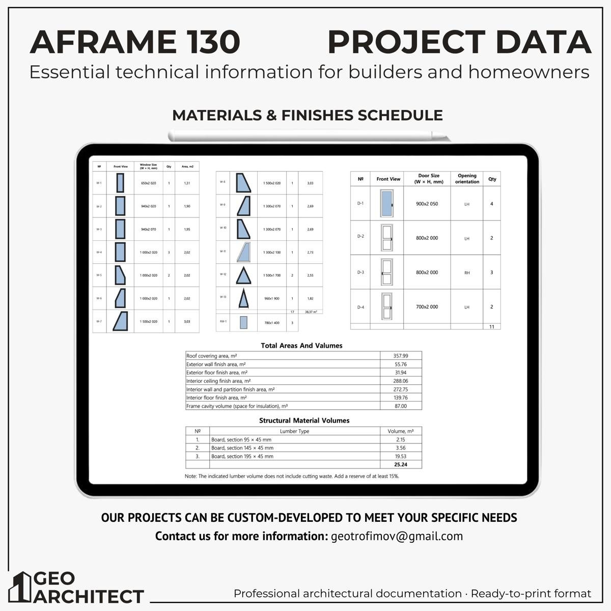 A-Frame 130 drawing sheet 5