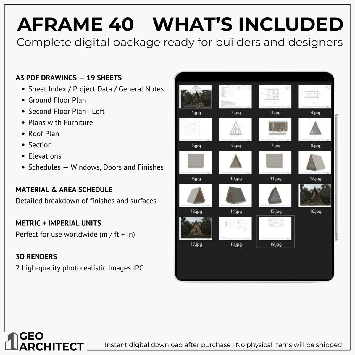 A-Frame 40 drawing sheet 4