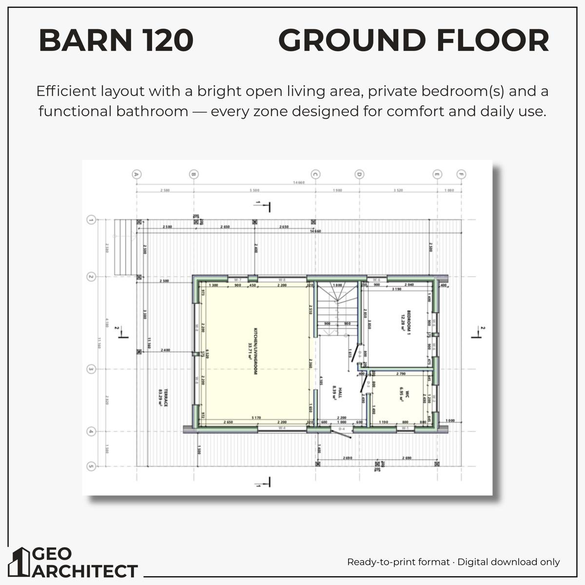 Barn 120 drawing sheet 2