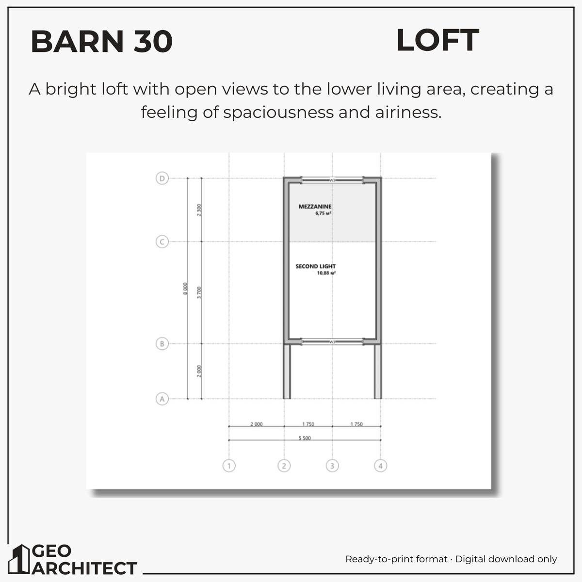 Barn 30 drawing sheet 3