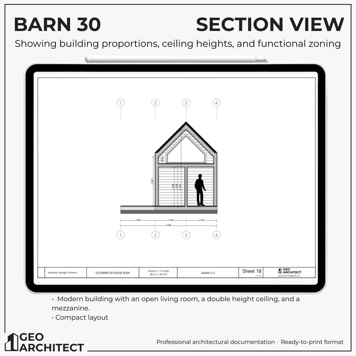 Barn 30 drawing sheet 6