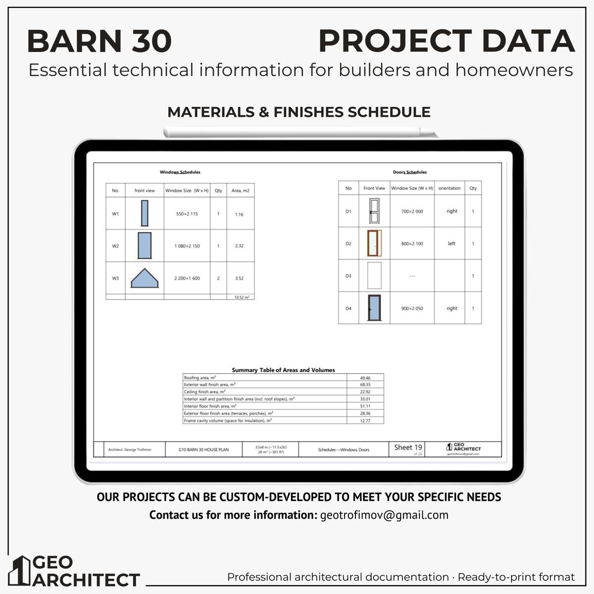 Barn 30 drawing sheet 7