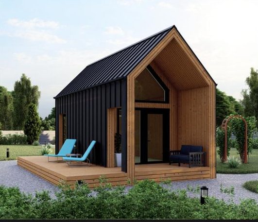 Barn 30 house plan render