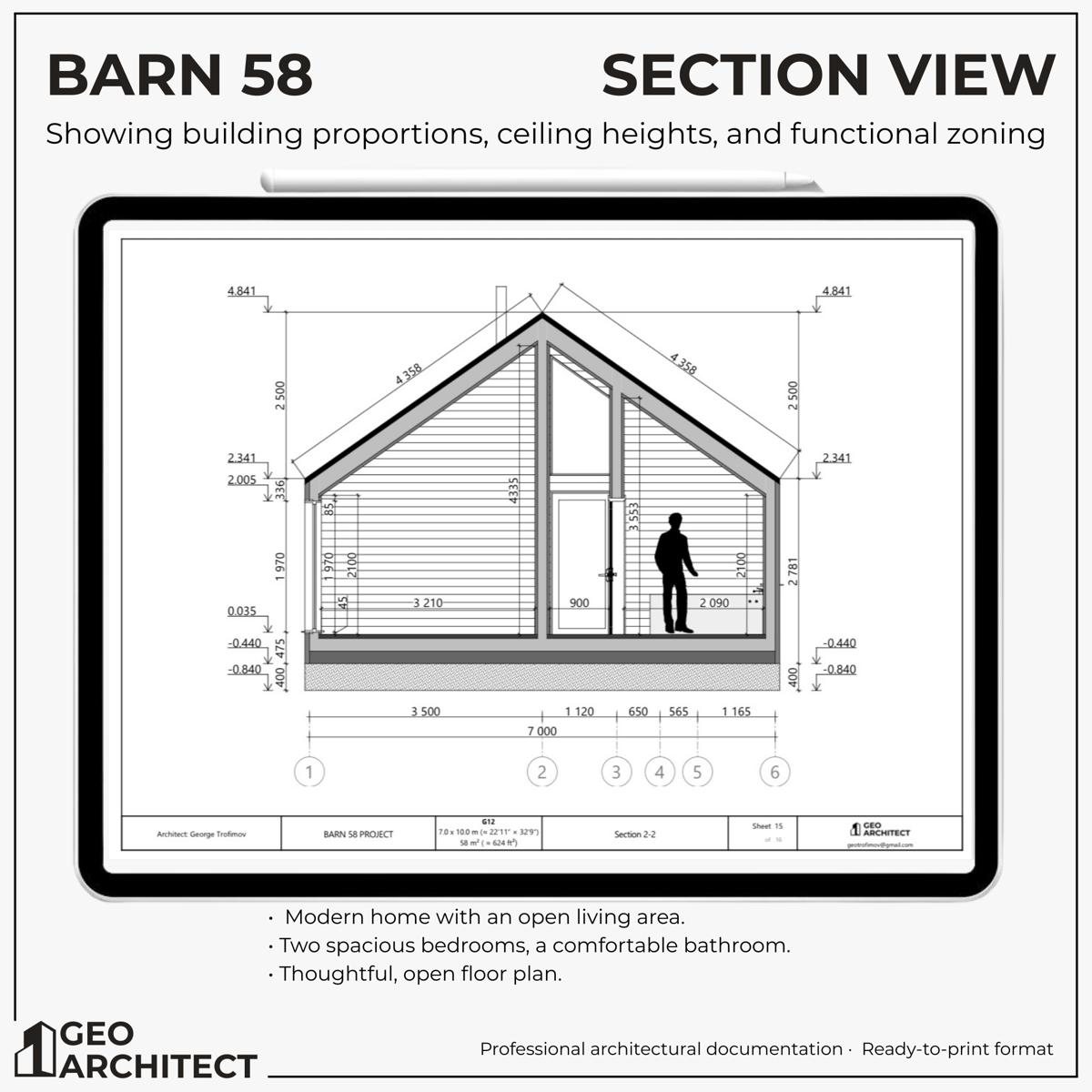 Barn 58 drawing sheet 5