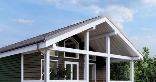 Scandi 100 house plan render