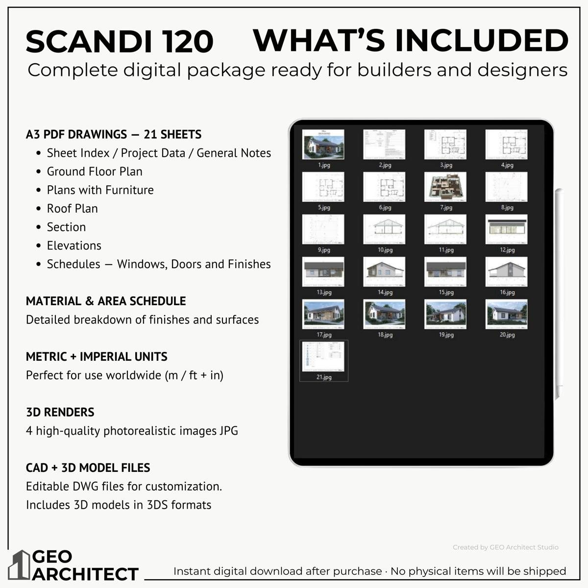 Scandi 120 drawing sheet 3