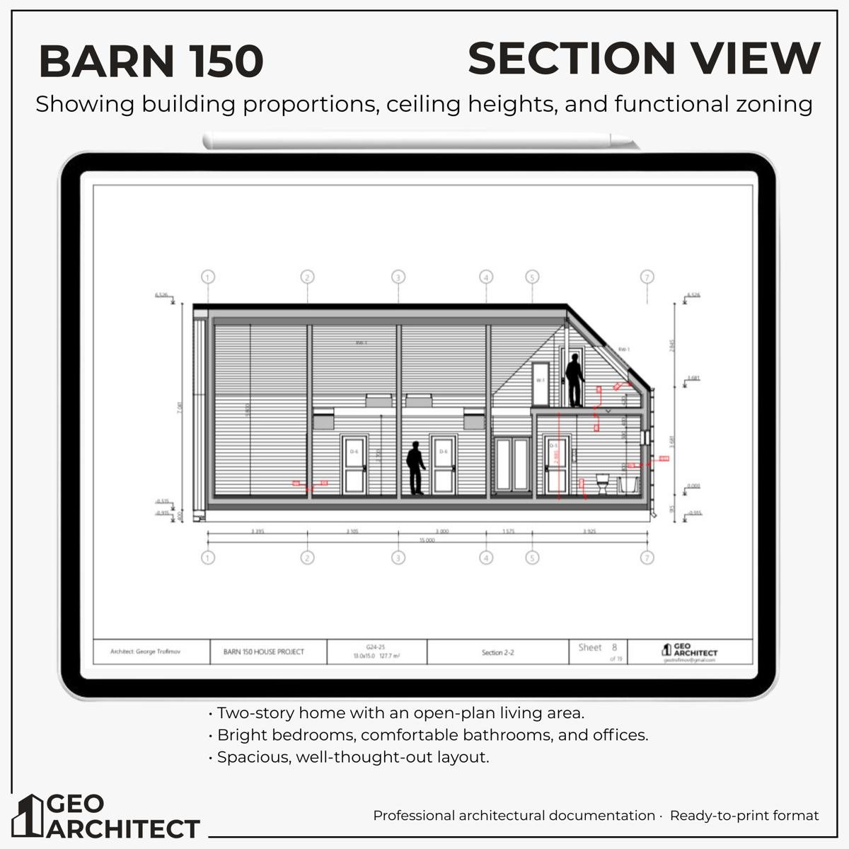 Barn 150 drawing sheet 6