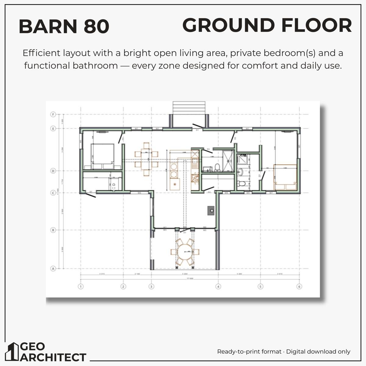 Barn 80 drawing sheet 2