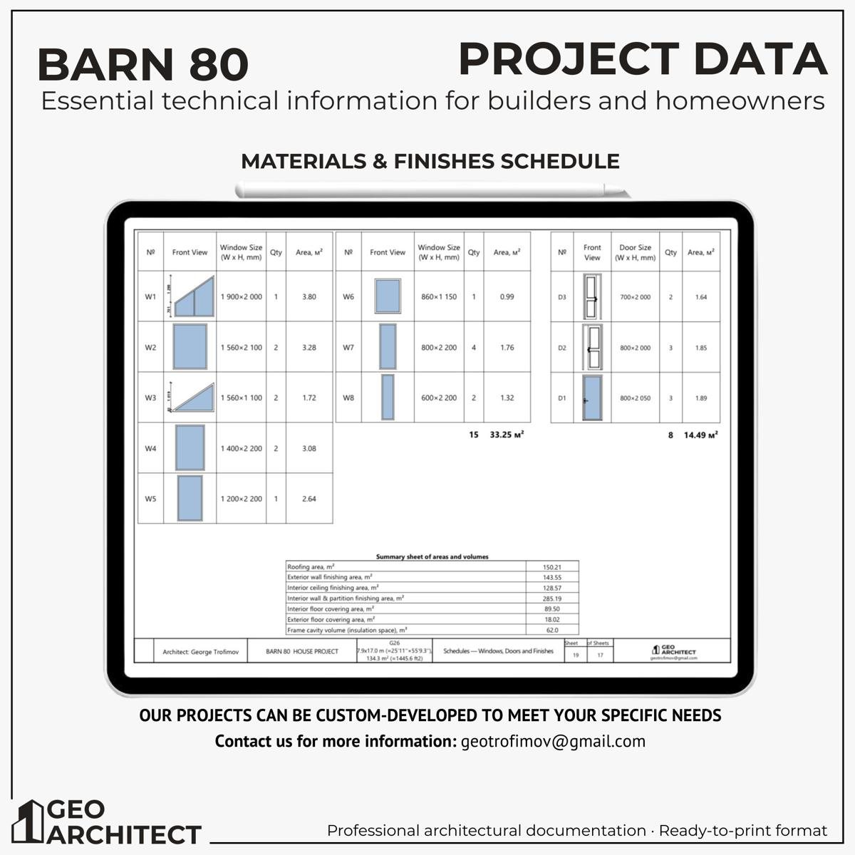 Barn 80 drawing sheet 6