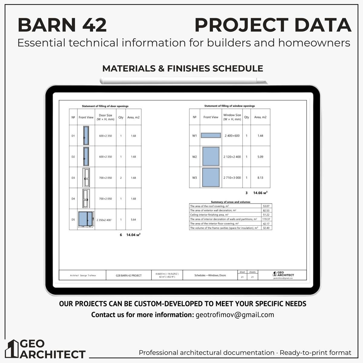 Barn 42 drawing sheet 6