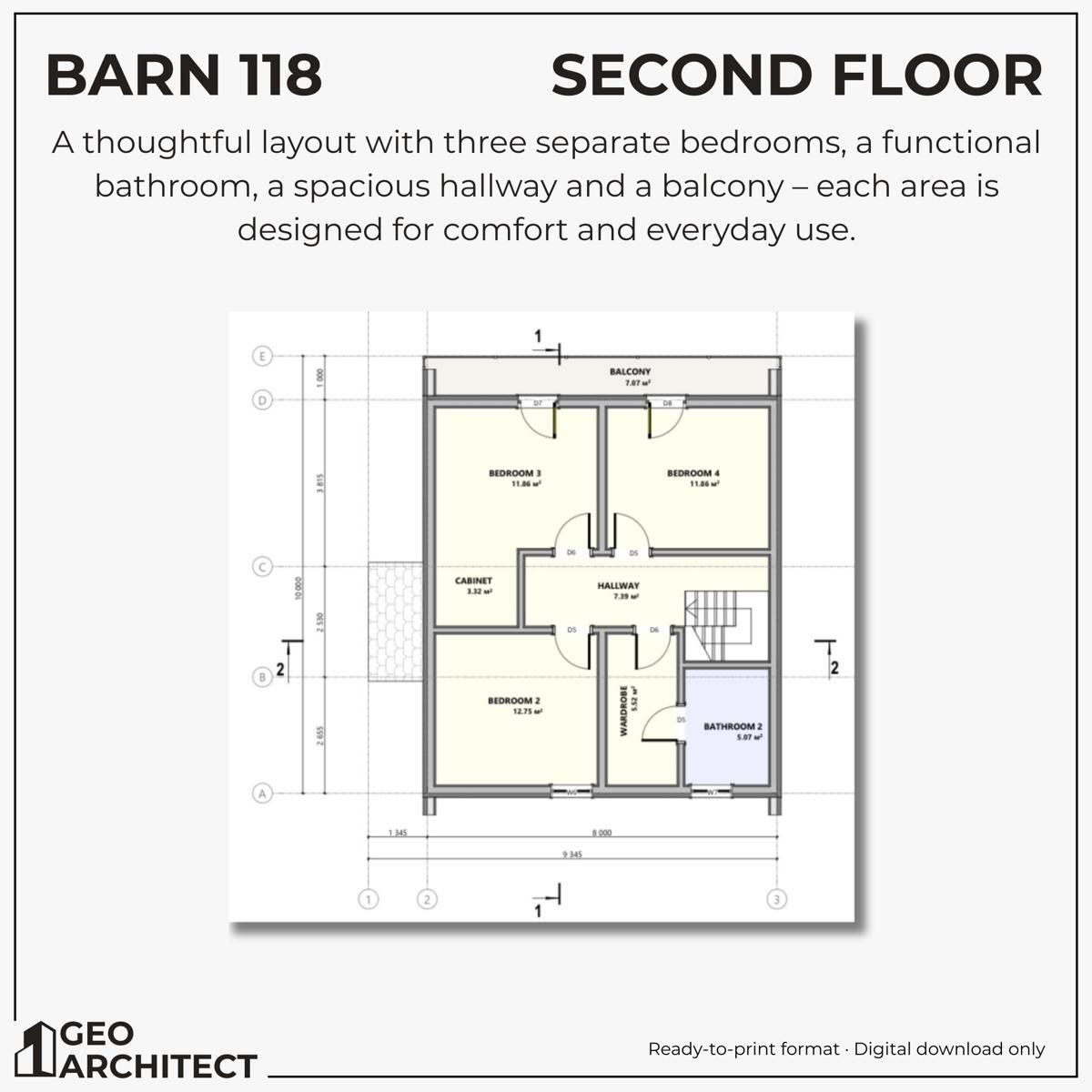 Barn 118 drawing sheet 2
