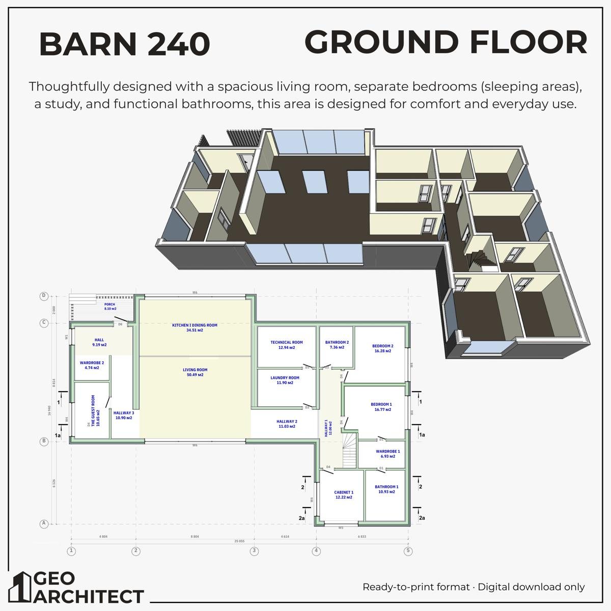 Barn 240 drawing sheet 2