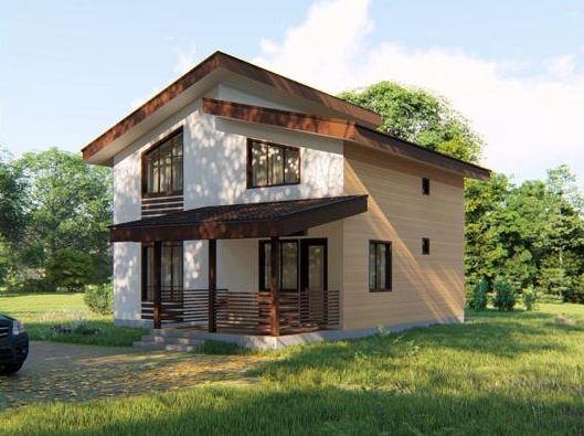 Nordic 130 house plan render