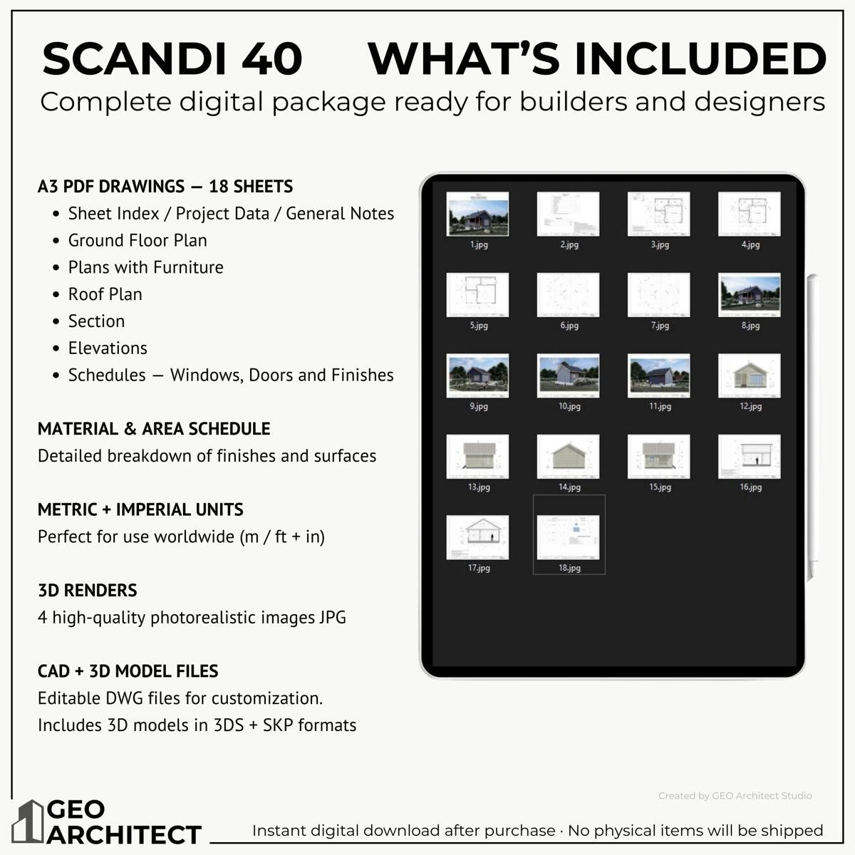Scandi 40 drawing sheet 3