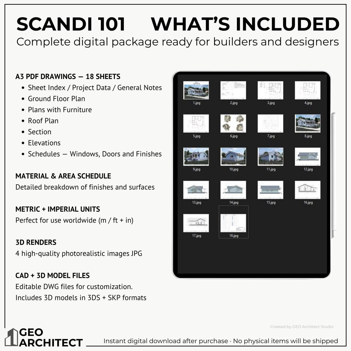Scandi 101 drawing sheet 3