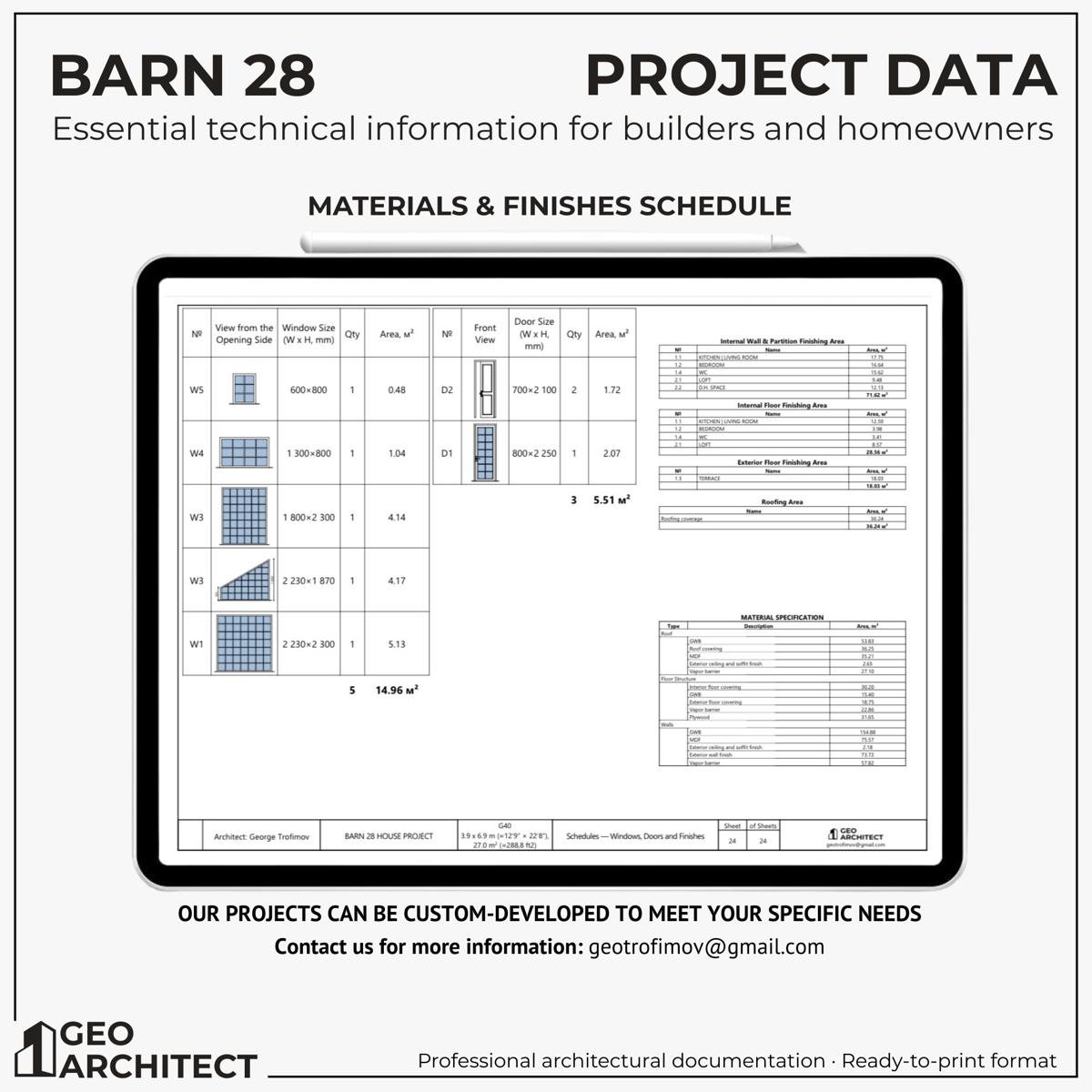 Barn 28 drawing sheet 7