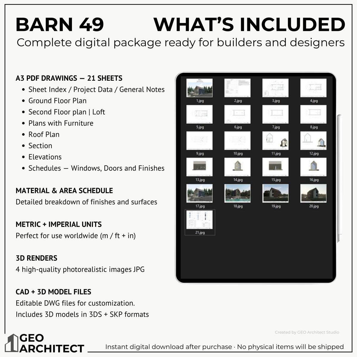 Barn 49 drawing sheet 4
