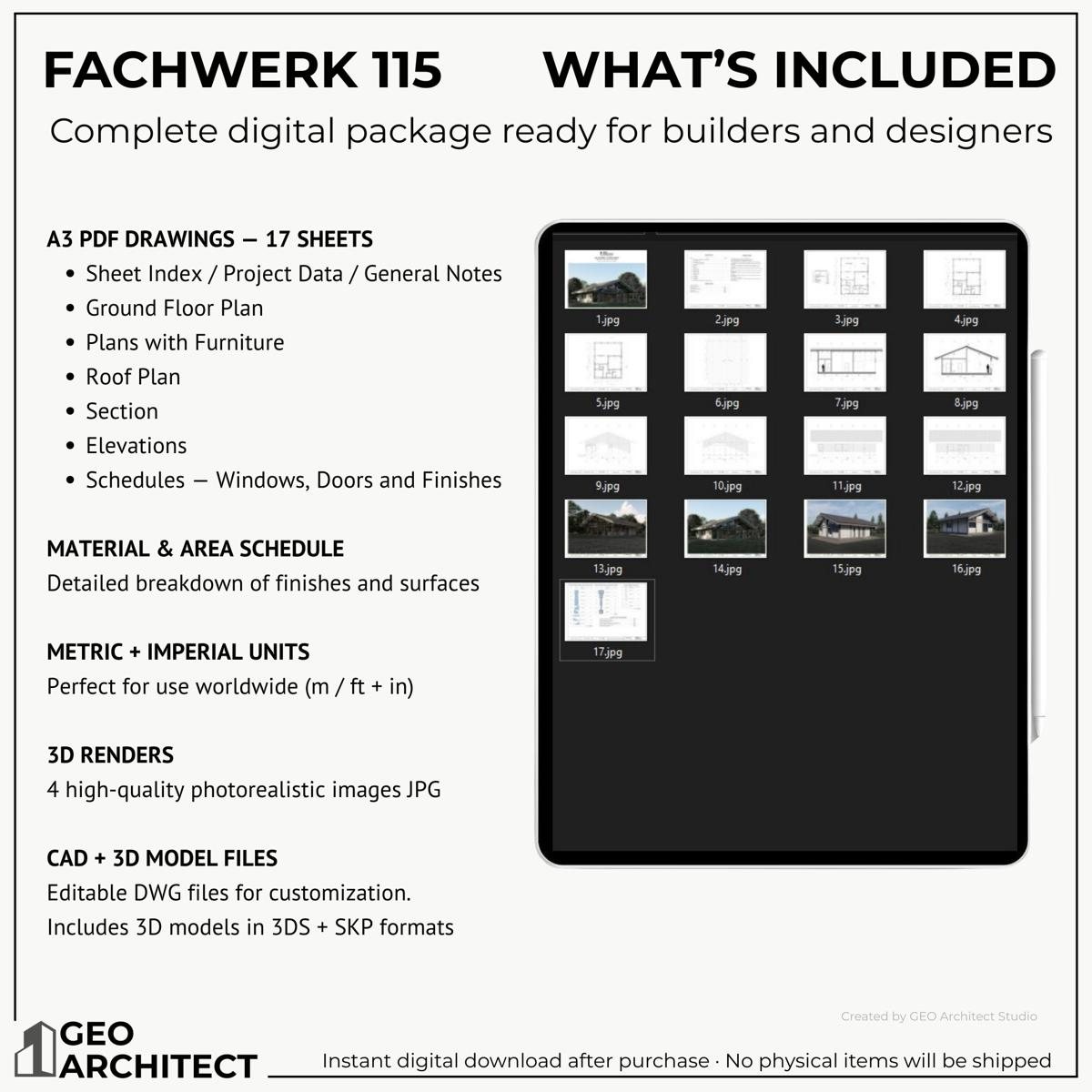Fachwerk 115 drawing sheet 3