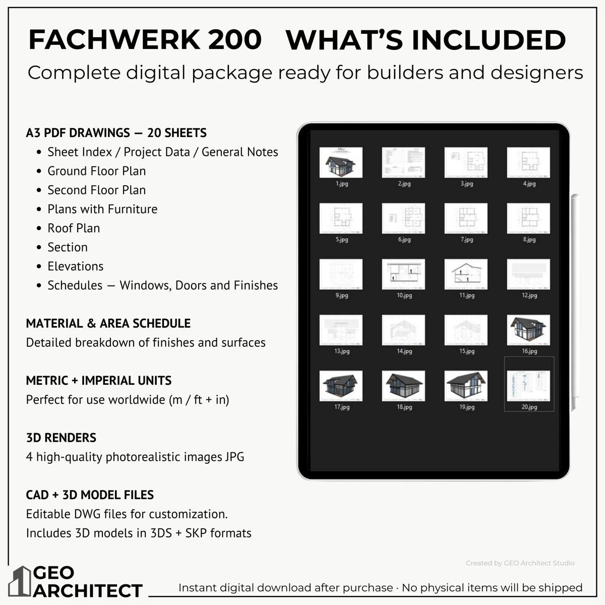 Fachwerk 200 drawing sheet 4