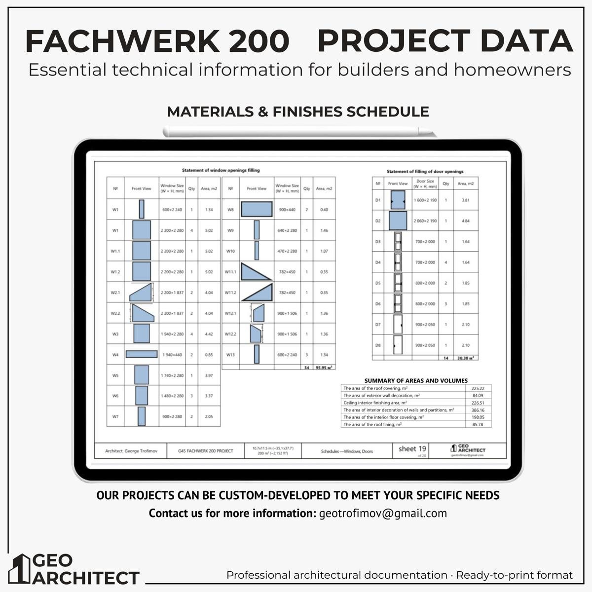 Fachwerk 200 drawing sheet 7