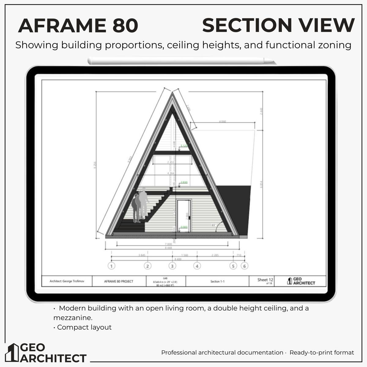 A-Frame 80 drawing sheet 6